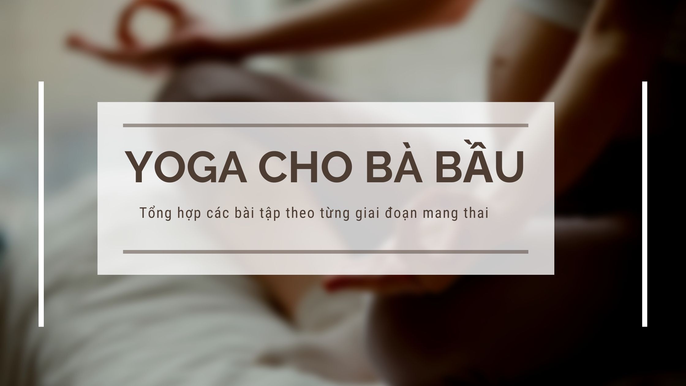 yoga cho ba bau phu hop tai nha trong nhieu giai doan mang thai - song thuan nhien